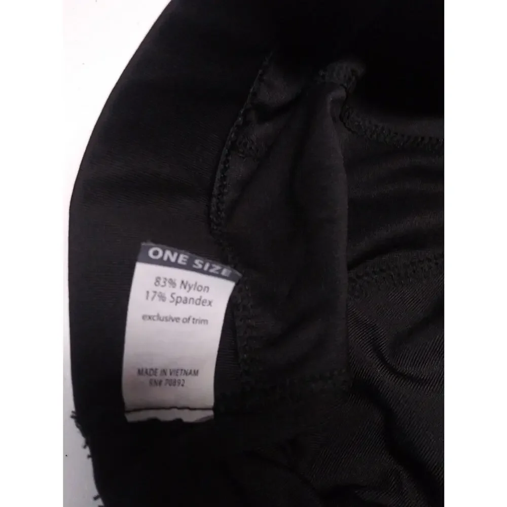 IFG Black Stretch Performance Baseball Cap Athletic Size OS